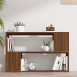 Casa si Gradina - Mobilier - Biblioteci si rafturi - Biblioteci - Biblioteca, stejar maro, 100x24x63 cm, lemn prelucrat - Infinity.ro