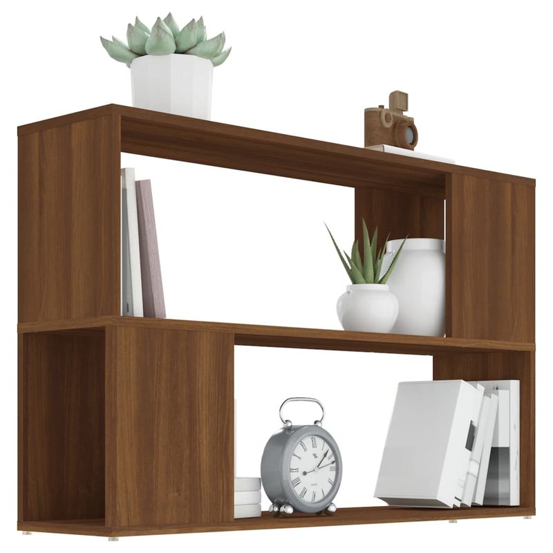 Casa si Gradina - Mobilier - Biblioteci si rafturi - Biblioteci - Biblioteca, stejar maro, 100x24x63 cm, lemn prelucrat - Infinity.ro