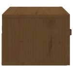 Casa si Gradina - Mobilier - Comode si corpuri - Noptiere - Noptiera de perete, maro miere, 40x29,5x22 cm - Infinity.ro