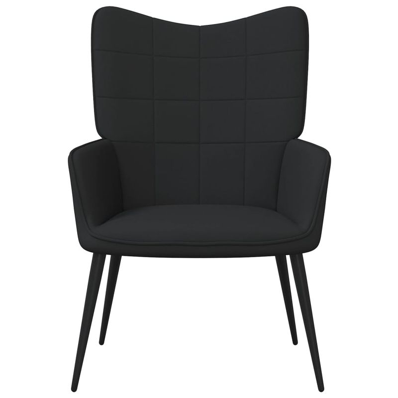 Casa si Gradina - Mobilier - Scaune si fotolii - Scaune - Scaun de relaxare, negru, material textil - Infinity.ro