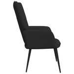 Casa si Gradina - Mobilier - Scaune si fotolii - Scaune - Scaun de relaxare, negru, material textil - Infinity.ro