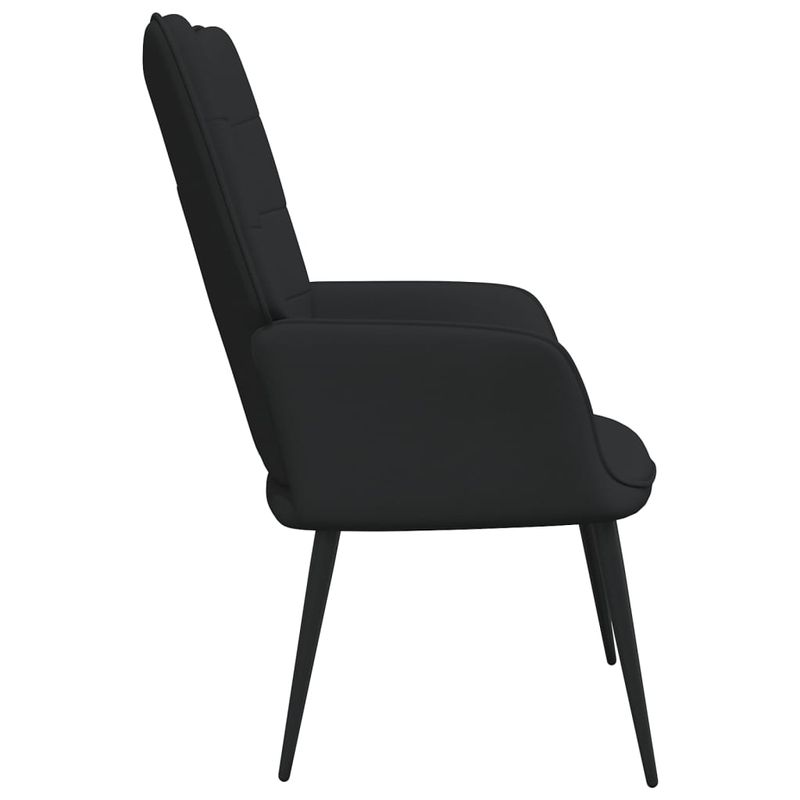 Casa si Gradina - Mobilier - Scaune si fotolii - Scaune - Scaun de relaxare, negru, material textil - Infinity.ro