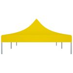 Casa si Gradina - Gradina si terasa - Umbrele si pavilioane - Pavilioane - Acoperis cort de petrecere, galben, 6 x 3 m, 270 g/m² - Infinity.ro