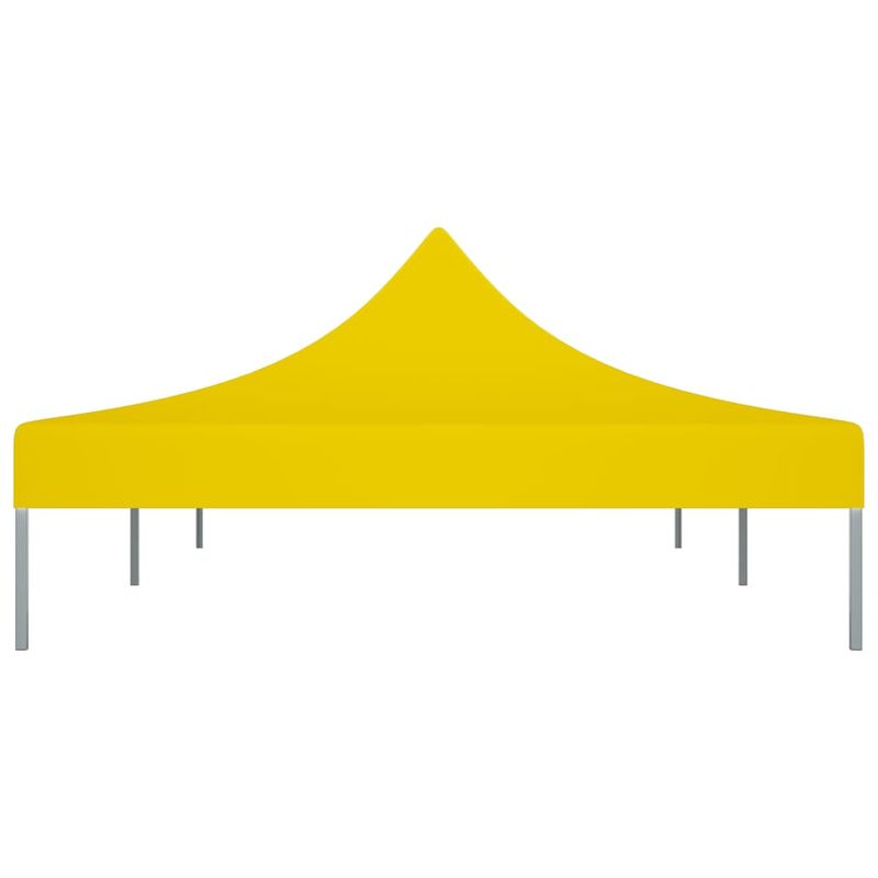 Casa si Gradina - Gradina si terasa - Umbrele si pavilioane - Pavilioane - Acoperis cort de petrecere, galben, 6 x 3 m, 270 g/m² - Infinity.ro