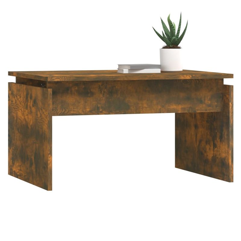 Casa si Gradina - Mobilier - Mese si birouri - Masute de cafea - Masuta de cafea, stejar fumuriu, 68x50x38 cm, lemn prelucrat - Infinity.ro