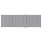 Casa si Gradina - Gradina si terasa - Mobilier exterior - Scaune si sezlonguri gradina - Sezlong de gradina cu perna, lemn masiv de acacia - Infinity.ro