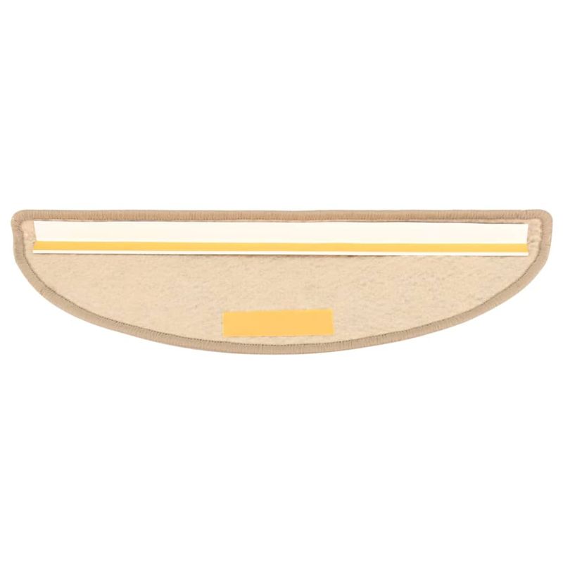 Casa si Gradina - Textile si covoare - Covoare - Covoare casa - Covorase scari autoadezive 15 buc. nisipiu 56x17x3 aspect sisal - Infinity.ro