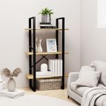 Casa si Gradina - Mobilier - Biblioteci si rafturi - Biblioteci - Raft de depozitare, 60x30x105 cm, lemn masiv de pin, natural - Infinity.ro