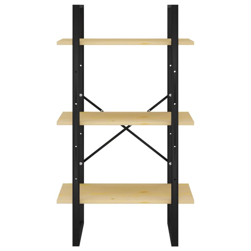 Casa si Gradina - Mobilier - Biblioteci si rafturi - Biblioteci - Raft de depozitare, 60x30x105 cm, lemn masiv de pin, natural - Infinity.ro