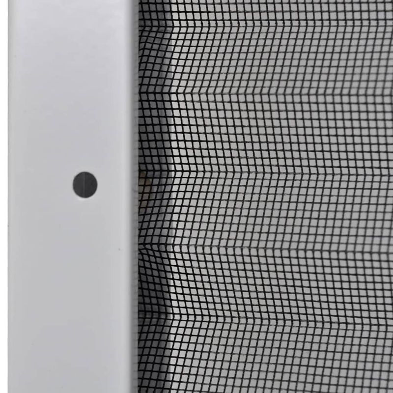 Casa si Gradina - Textile si covoare - Perdele si draperii - Perdele - Fereastra cu ecran de insecte plisat, aluminiu, 60x80 cm - Infinity.ro