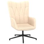Casa si Gradina - Mobilier - Scaune si fotolii - Fotolii - Fotoliu de relaxare, crem, material textil - Infinity.ro