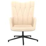 Casa si Gradina - Mobilier - Scaune si fotolii - Fotolii - Fotoliu de relaxare, crem, material textil - Infinity.ro