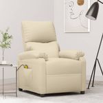 Ingrijire personala si Cosmetice - Sanatate si wellness - Articole wellness - Fotolii de masaj - Fotoliu de masaj, crem, material textil - Infinity.ro