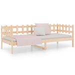 Casa si Gradina - Mobilier - Paturi si accesorii - Paturi - Pat de zi, 90x200 cm, lemn masiv de pin - Infinity.ro