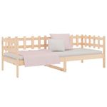 Casa si Gradina - Mobilier - Paturi si accesorii - Paturi - Pat de zi, 90x200 cm, lemn masiv de pin - Infinity.ro
