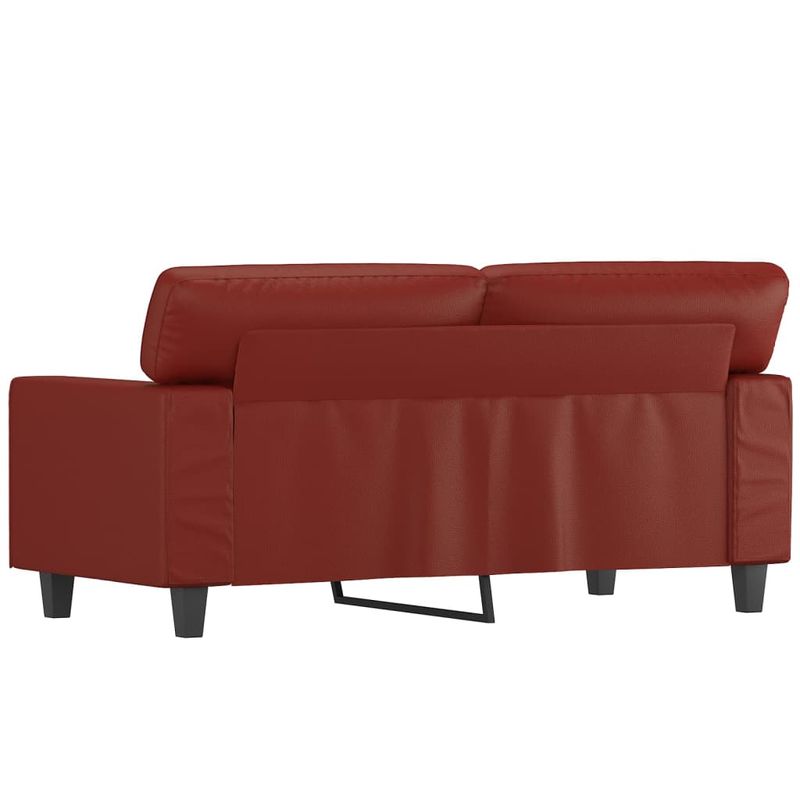 Casa si Gradina - Mobilier - Canapele si coltare - Canapele - Canapea de o persoana, rosu vin, 120 cm, material textil - Infinity.ro