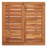 Casa si Gradina - Gradina si terasa - Mobilier exterior - Seturi mobila gradina - Set bar de gradina, 3 piese, lemn masiv de acacia - Infinity.ro