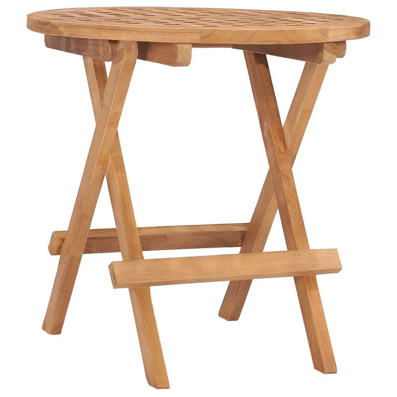 Casa si Gradina - Gradina si terasa - Mobilier exterior - Seturi mobila gradina - Set mobilier exterior pliabil cu perne, 3 piese, lemn masiv tec - Infinity.ro