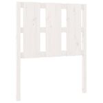 Casa si Gradina - Mobilier - Paturi si accesorii - Accesorii paturi - Tablie de pat tapitata Gri deschis 80 cm Lemn de pin masiv - Infinity.ro