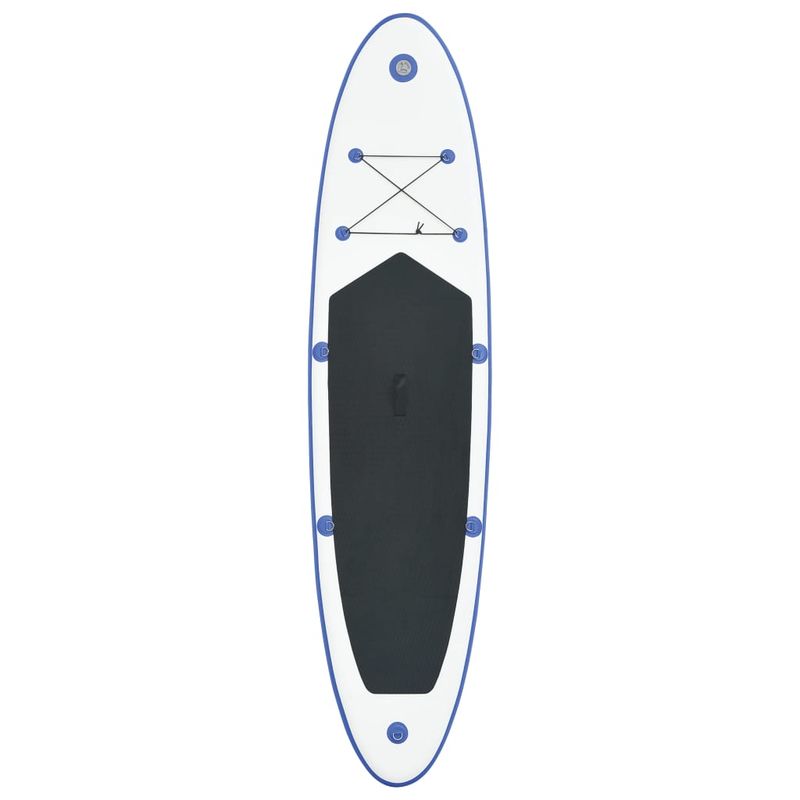 Sport si Outdoor - Sporturi acvatice - Sporturi pe placa - Stand up paddle - Set placa SUP, albastru si alb - Infinity.ro