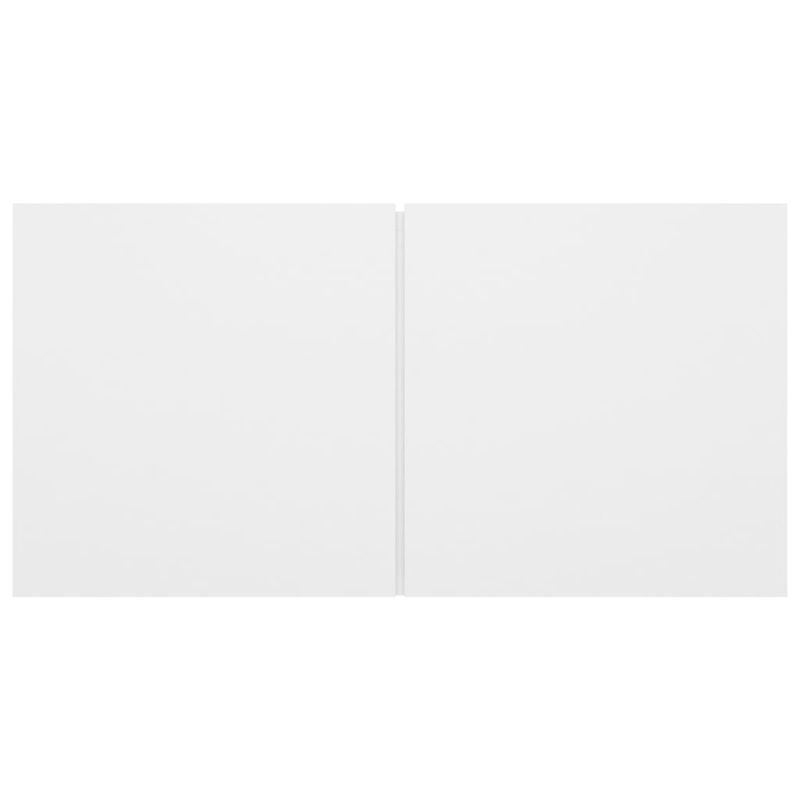 Casa si Gradina - Mobilier - Seturi de mobilier - Seturi living - Set dulap TV, 4 piese, alb, lemn prelucrat - Infinity.ro