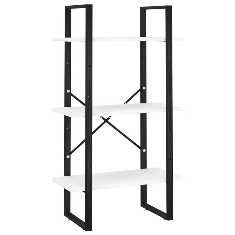 Casa si Gradina - Mobilier - Biblioteci si rafturi - Biblioteci - Raft de depozitare, alb, 60x30x105 cm, PAL - Infinity.ro