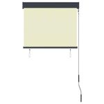 Casa si Gradina - Textile si covoare - Rulouri si jaluzele - Jaluzea tip rulou de exterior, crem, 80 x 250 cm - Infinity.ro