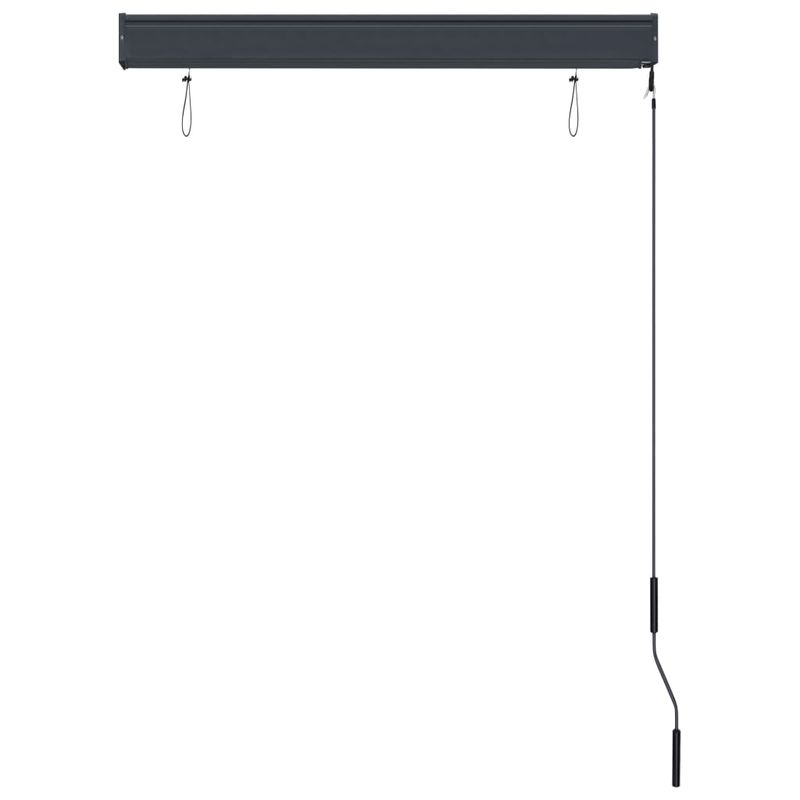 Casa si Gradina - Textile si covoare - Rulouri si jaluzele - Jaluzea tip rulou de exterior, albastru si alb, 100 x 250 cm - Infinity.ro