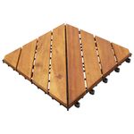 Casa si Gradina - Constructii - Parchet si pardoseli interioare - Parchet si pardoseli - Set de , 10 buc., 30x30 cm, lemn masiv de acacia - Infinity.ro