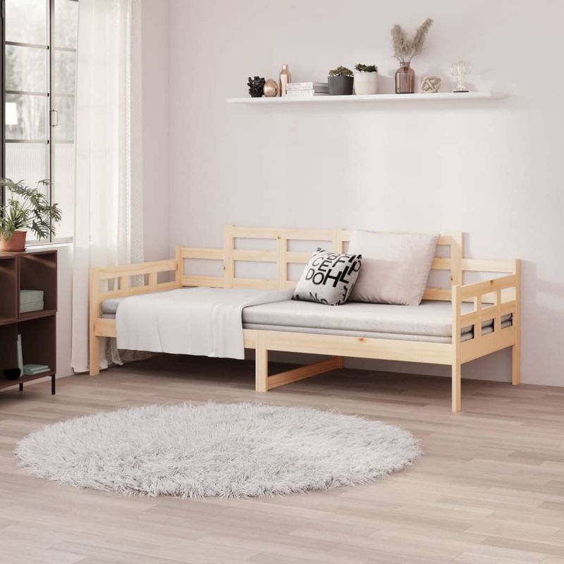 Casa si Gradina - Mobilier - Paturi si accesorii - Paturi - Pat de zi, 90x200 cm, lemn masiv de pin - Infinity.ro