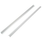 Casa si Gradina - Constructii - Parchet si pardoseli interioare - Parchet si pardoseli - Margini cornier pentru podea 5 buc. argintiu 170 cm aluminiu - Infinity.ro