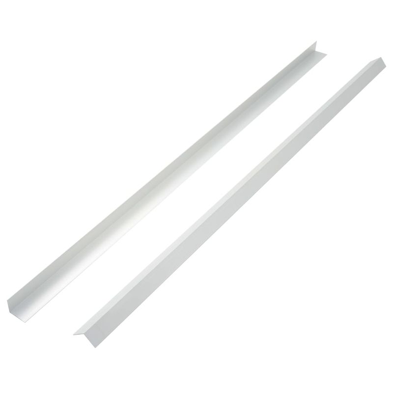 Casa si Gradina - Constructii - Parchet si pardoseli interioare - Parchet si pardoseli - Margini cornier pentru podea 5 buc. argintiu 170 cm aluminiu - Infinity.ro