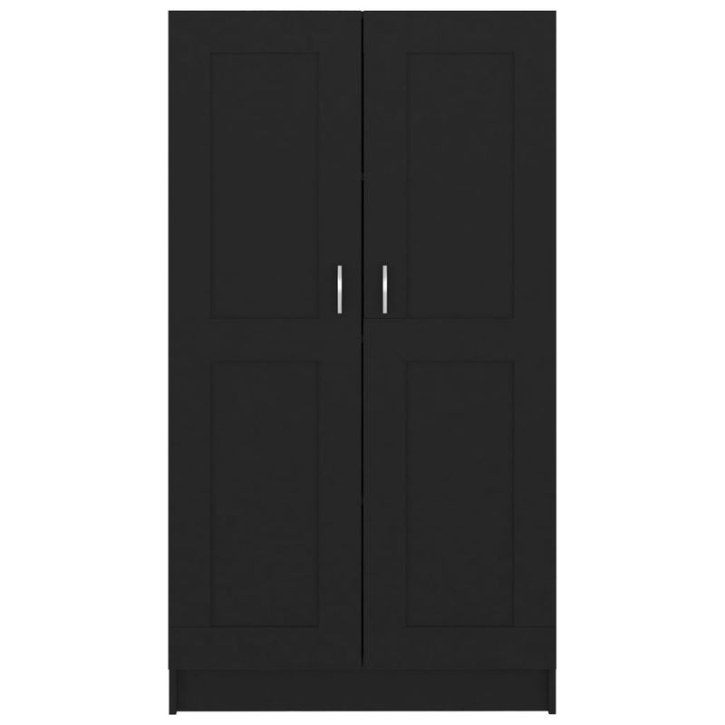 Casa si Gradina - Mobilier - Biblioteci si rafturi - Biblioteci - Biblioteca, negru, 82,5 x 30,5 x 150 cm, PAL - Infinity.ro