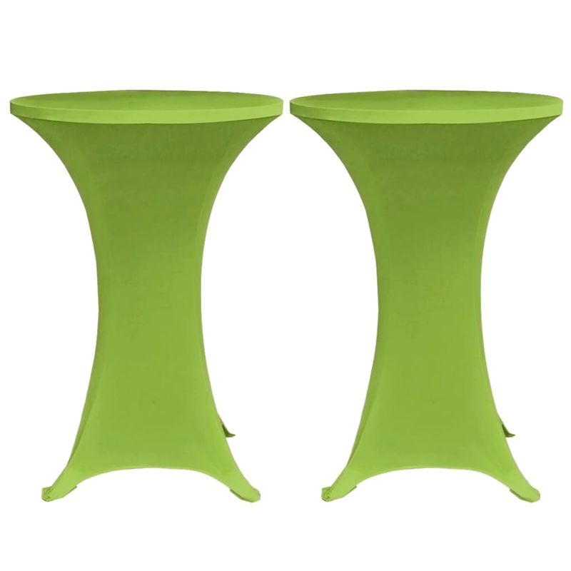 Casa si Gradina - Textile si covoare - Huse pentru mobilier - Husa elastica pentru masa, 2 buc., verde, 60 cm - Infinity.ro