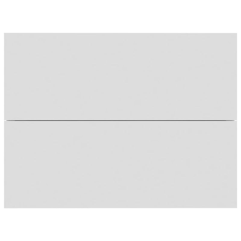 Casa si Gradina - Mobilier - Comode si corpuri - Noptiere - Noptiera, 2 buc., alb, 40 x 30 x 30 cm, PAL - Infinity.ro