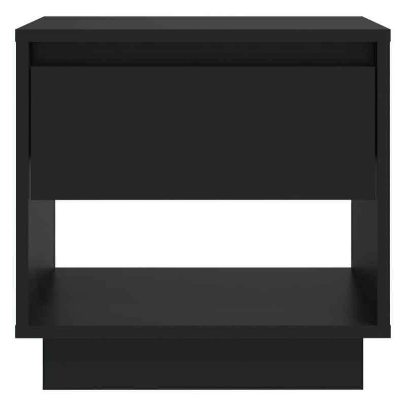 Casa si Gradina - Mobilier - Comode si corpuri - Noptiere - Noptiera, negru, 45x34x44 cm, PAL - Infinity.ro