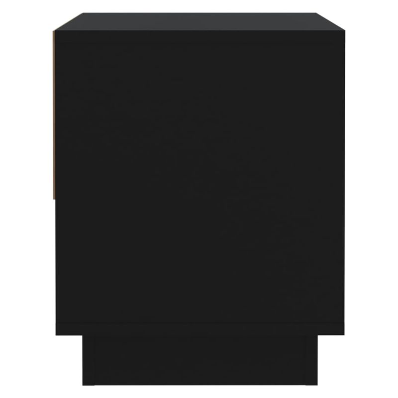 Casa si Gradina - Mobilier - Comode si corpuri - Noptiere - Noptiera, negru, 45x34x44 cm, PAL - Infinity.ro