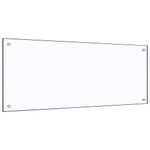 Casa si Gradina - Sanitare - Chiuveta bucatarie si accesorii - Accesorii chiuvete - Panou antistropi bucatarie transparent 100x40cm sticla securiz. - Infinity.ro