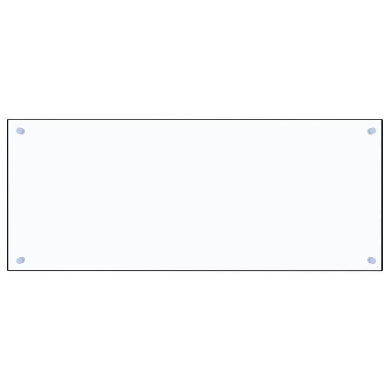 Casa si Gradina - Sanitare - Chiuveta bucatarie si accesorii - Accesorii chiuvete - Panou antistropi bucatarie transparent 100x40cm sticla securiz. - Infinity.ro