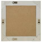 Casa si Gradina - Decoratiuni - Oglinzi - Oglinda de perete in stil baroc, argintiu, 50 x 50 cm - Infinity.ro