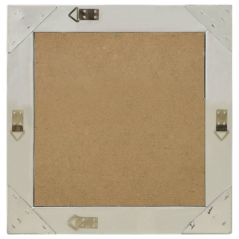 Casa si Gradina - Decoratiuni - Oglinzi - Oglinda de perete in stil baroc, argintiu, 50 x 50 cm - Infinity.ro