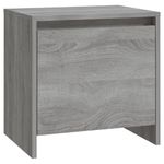 Casa si Gradina - Mobilier - Comode si corpuri - Noptiere - Noptiera, 2 buc., stejar sonoma gri, 45x34x44,5 cm, PAL - Infinity.ro