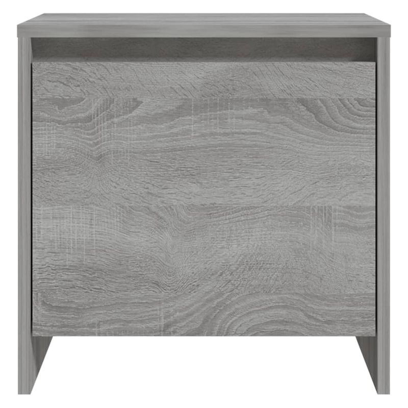 Casa si Gradina - Mobilier - Comode si corpuri - Noptiere - Noptiera, 2 buc., stejar sonoma gri, 45x34x44,5 cm, PAL - Infinity.ro