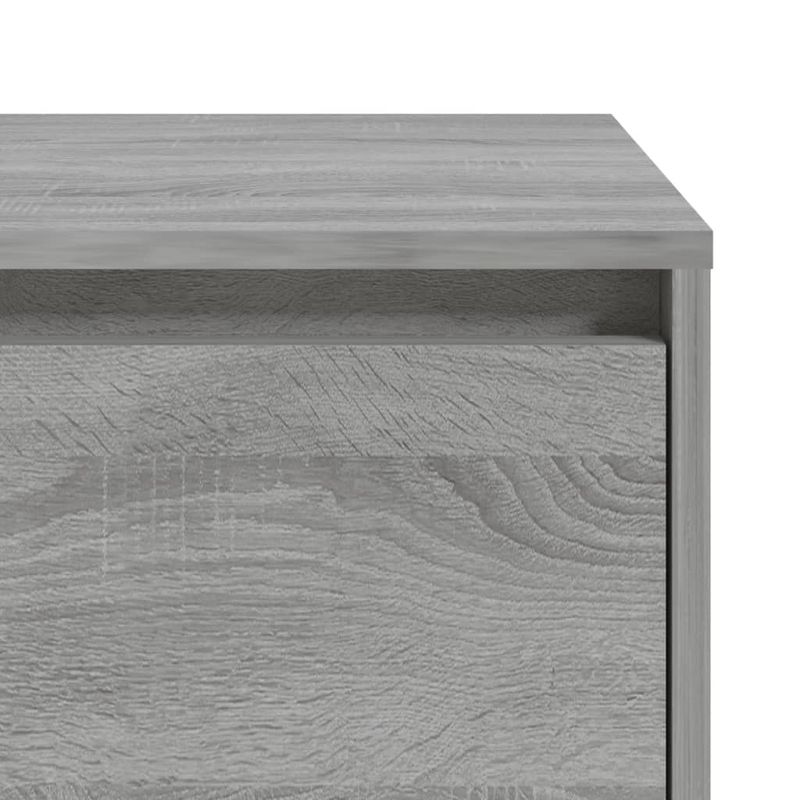 Casa si Gradina - Mobilier - Comode si corpuri - Noptiere - Noptiera, 2 buc., stejar sonoma gri, 45x34x44,5 cm, PAL - Infinity.ro