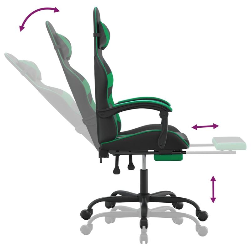 PC, gaming si accesorii - Gaming - Accesorii gaming - Scaune gaming - Scaun de jocuri, piele ecologica - Infinity.ro