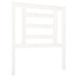 Casa si Gradina - Mobilier - Paturi si accesorii - Accesorii paturi - Tablie de pat tapitata Natural si Negru 135 cm Lemn de pin masiv - Infinity.ro