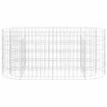 Casa si Gradina - Gradinarit si plante - Plante si ghivece - Ghivece si suporturi - Strat inaltat gabion, 120x50x50 cm, fier galvanizat - Infinity.ro