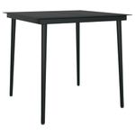 Casa si Gradina - Gradina si terasa - Mobilier exterior - Seturi mobila gradina - Set mobilier de gradina cu perne 5 piese poliratan & sticla - Infinity.ro