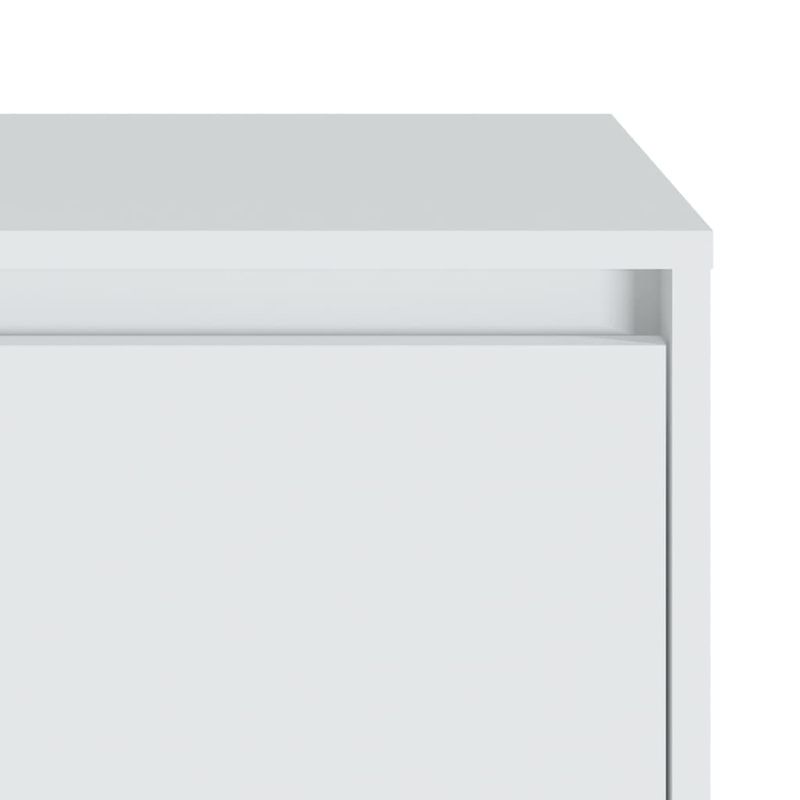 Casa si Gradina - Mobilier - Comode si corpuri - Noptiere - Noptiera, 2 buc., alb, 45x34x44,5 cm, PAL - Infinity.ro