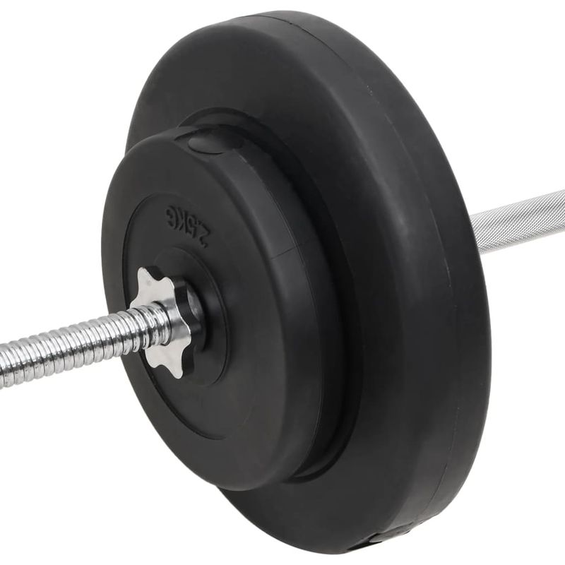 Sport si Outdoor - Fitness - Greutati si echipament - Greutati - Set de haltere si gantere, 60 kg - Infinity.ro